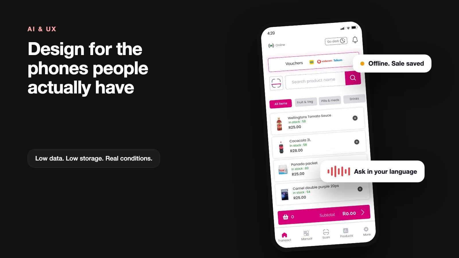 Thumbnail of What spaza shops taught me about designing AI products